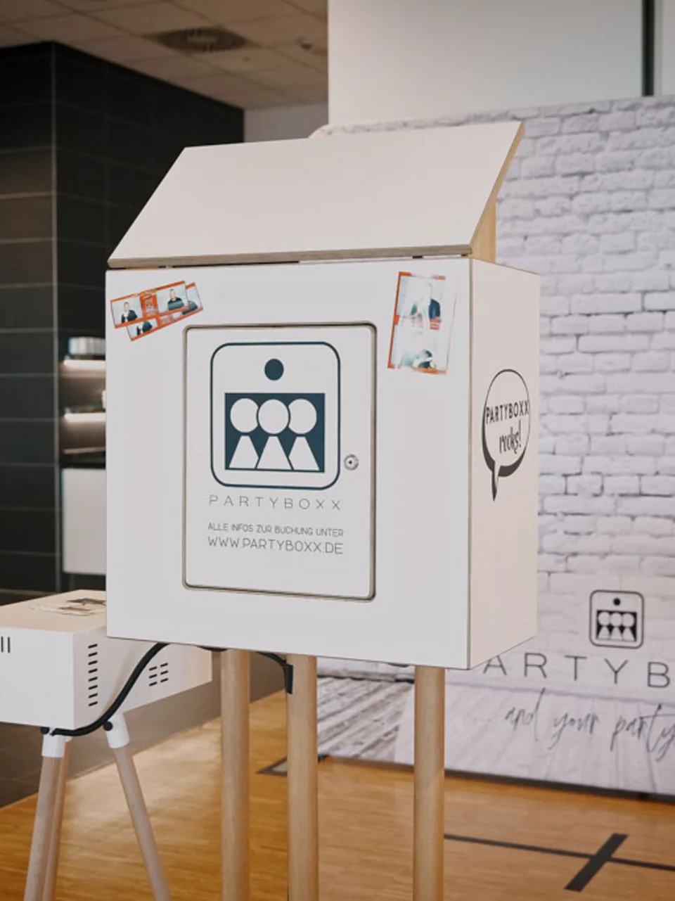 Fotobox als Programmpunkt bei einer Veranstaltung