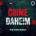 Man sieht ein Foto mit einem rot weißem Schriftzug "CRiME DAHEIM True Crime Podcast".